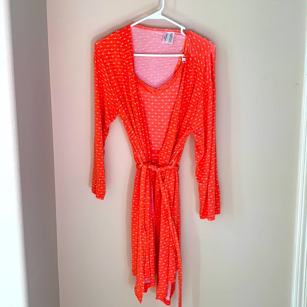 2 piece nursing nightgown and matching robe, brand new, size small